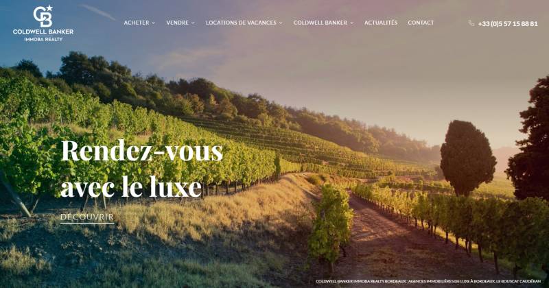 Votre expert immobilier de prestige à Bordeaux avec l'agence Coldwell Banker Immoba Realty